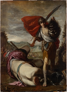 David with the Head of Goliath [mid–17th century] by Antonio del Castillo Y Saavedra [1616–1668]